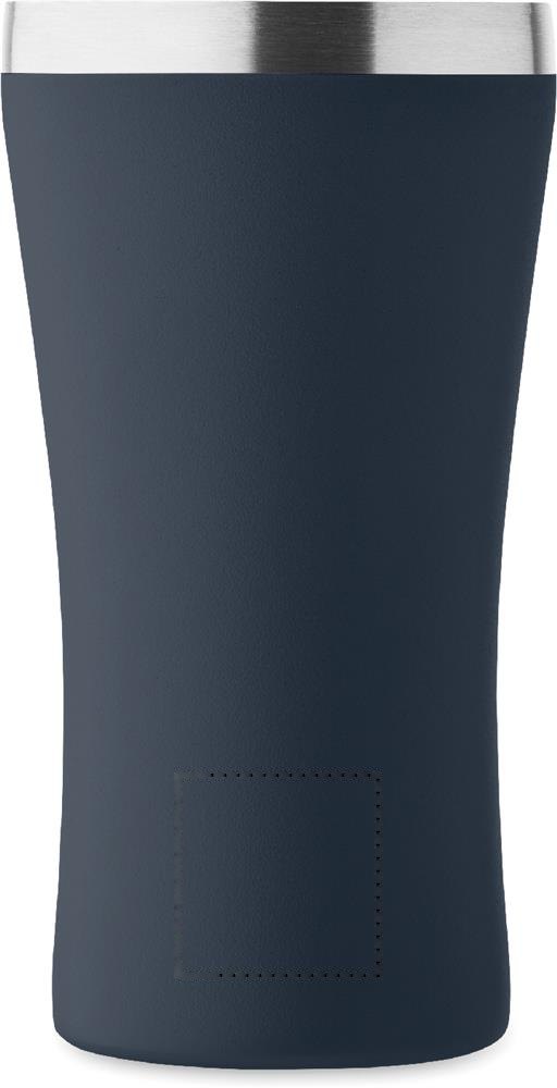 OZ - Dubbelwandige beker 160ml — drukvlak achterzijde onder