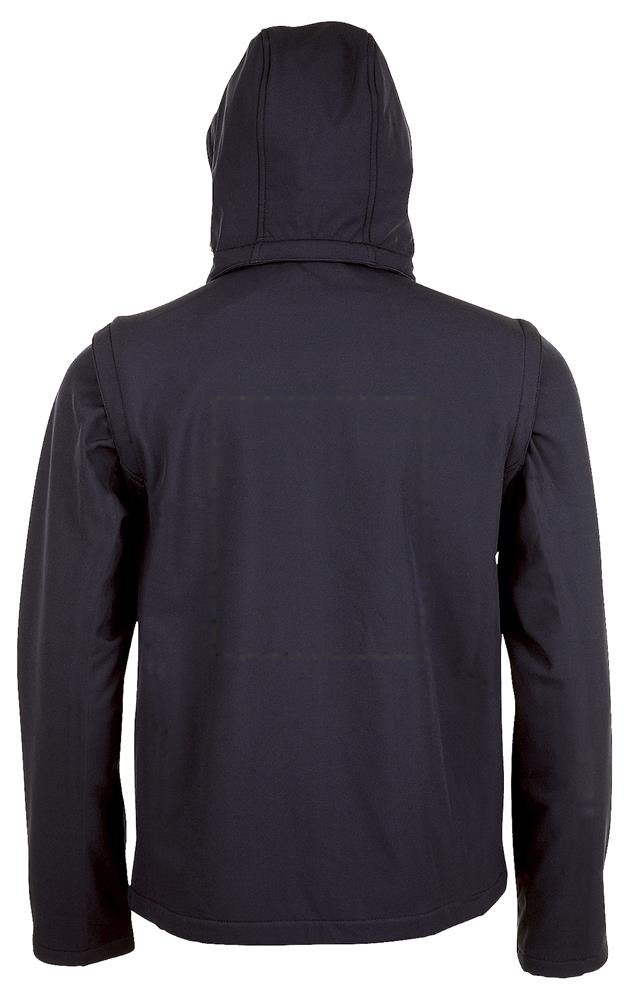 RACE HOODED MEN - RACE HERENJAS MET CAPUCHON — drukvlak achterzijde