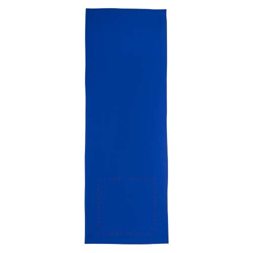Raquel gerecyclede PET sport koelhanddoek in een pouch 80 x 30 cm — drukvlak onderkant