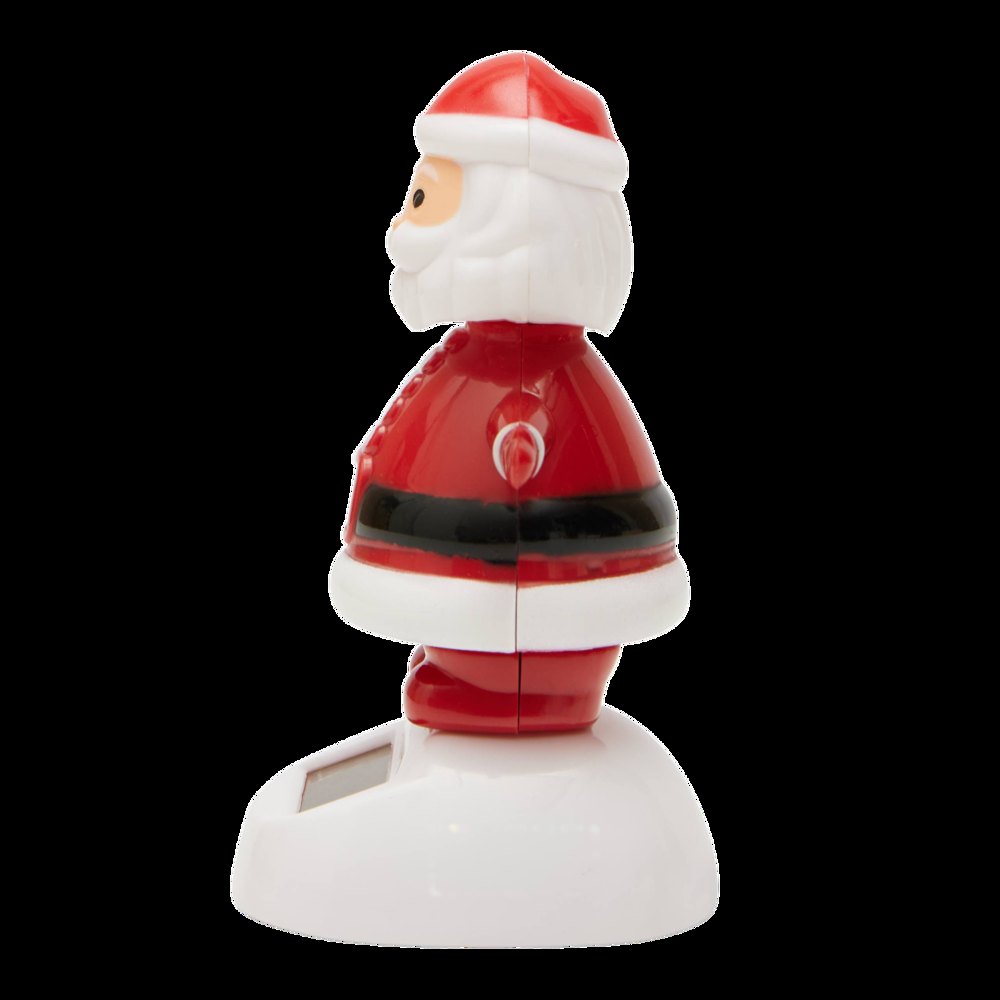 SANTA - Solar kerstman — drukvlak gecentreerd op de zijde van de onderkant