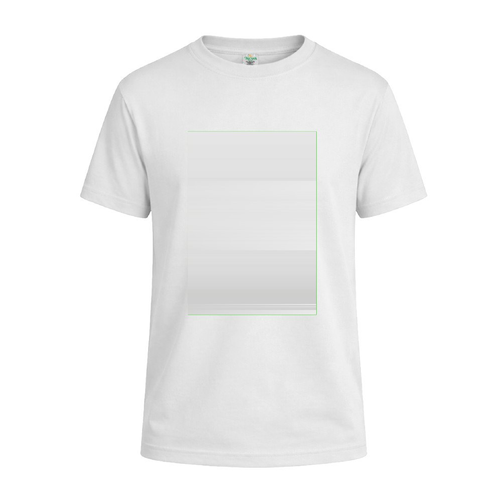 Wit Kinder T-Shirt "keya" YC150 — drukvlak midden voor