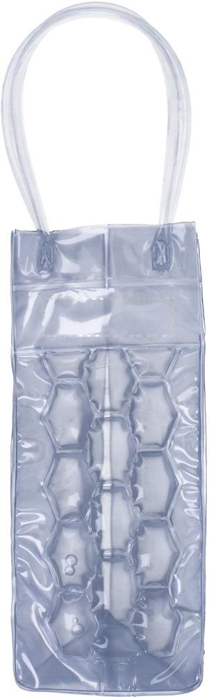 BACOOL - Transparante PVC koeltas — drukvlak achterzijde