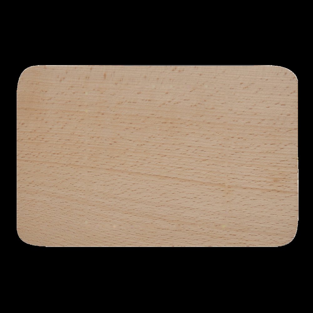 WOODEN EDGE - Snijplank — drukvlak gecentreerd op de snijplank