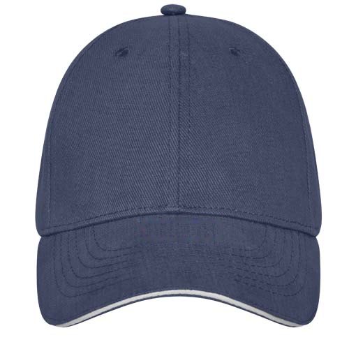 Darton 260 g/m² 6 panel sandwich cap — drukvlak klep