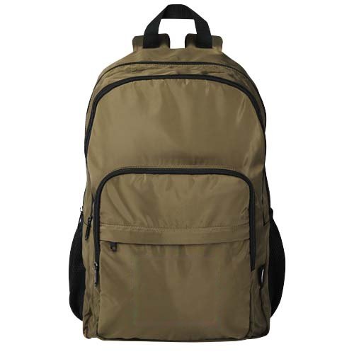 Trend Plus GRS gerecyclede 15,6 inch laptoprugzak 20 l — drukvlak vak
