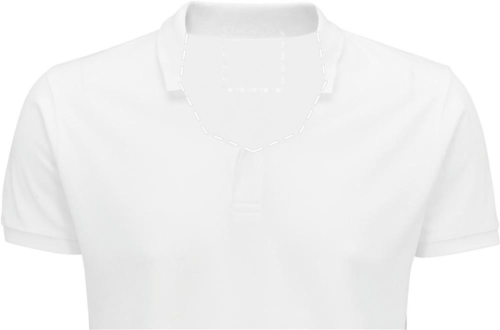 PLANET MEN - PLANET HEREN Polo 170g — drukvlak binnenzijde