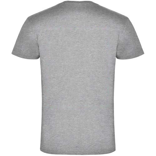 Samoyedo 155 g/m² herenshirt met V-hals en korte mouwen — drukvlak impact hoog op de achterzijde