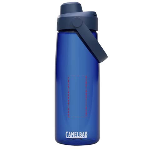 Camelbak® Thrive Chug 740 ml Tritan Renew waterfles met schroefdop — drukvlak voorzijde