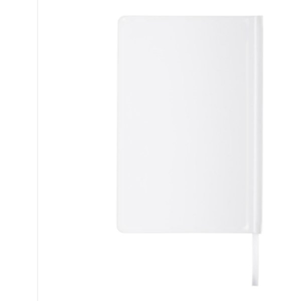 Impact hardcover steenpapier notitieboek A5 — drukvlak artikel achterzijde