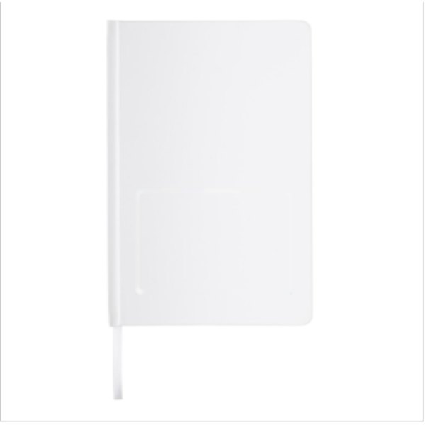 Impact hardcover steenpapier notitieboek A5 — drukvlak artikel voorzijde onder