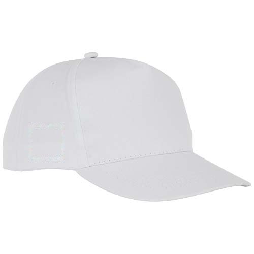 Hades 175 g/m² 5 panel cap — drukvlak rechterzijde