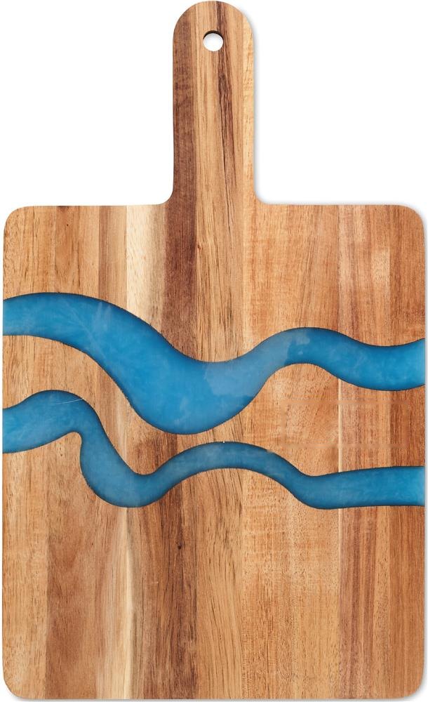 AZUUR - Acacia houten serveerplank — drukvlak zijde 1 midden
