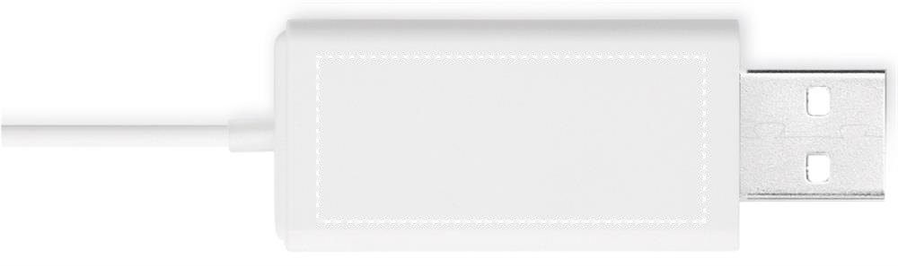 RUNDO MAG - Magnetische draadloze oplader — drukvlak usb