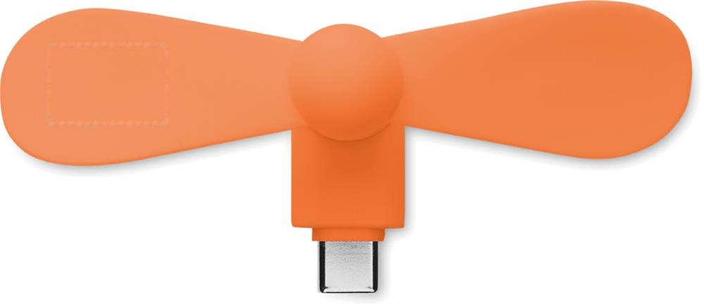 PHAN - Draagbare USB-ventilator — drukvlak wing 1