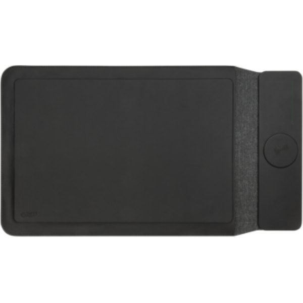 Swiss Peak 14-15,6 inch laptopsleeve met 15W magn. opladen — drukvlak artikel rechts boven