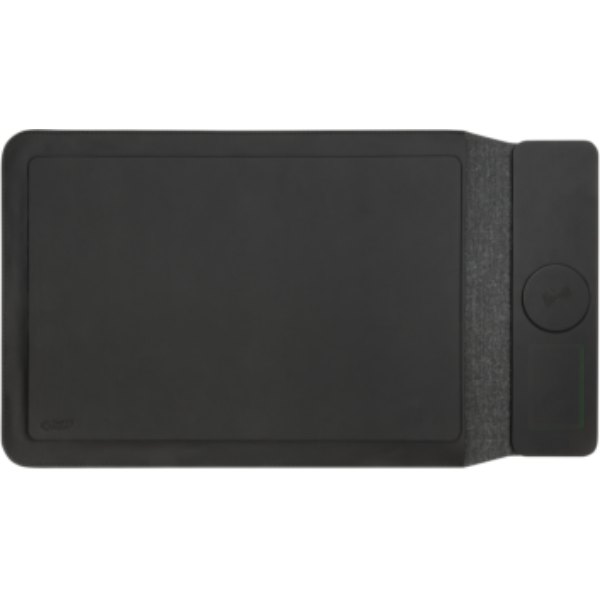 Swiss Peak 14-15,6 inch laptopsleeve met 15W magn. opladen — drukvlak artikel rechts onder