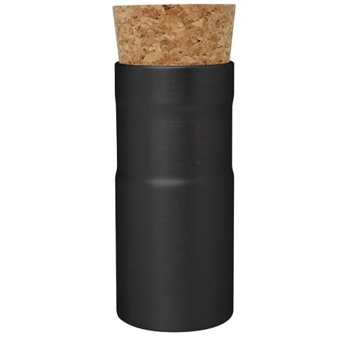 Hey Pots tuin voor op het bureau met kruidenmix — drukvlak voorzijde