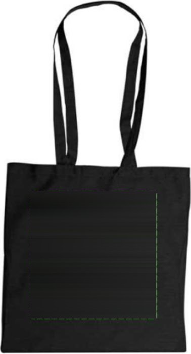 Katoenen tas Amanda | 10,5 l — drukvlak voorzijde
