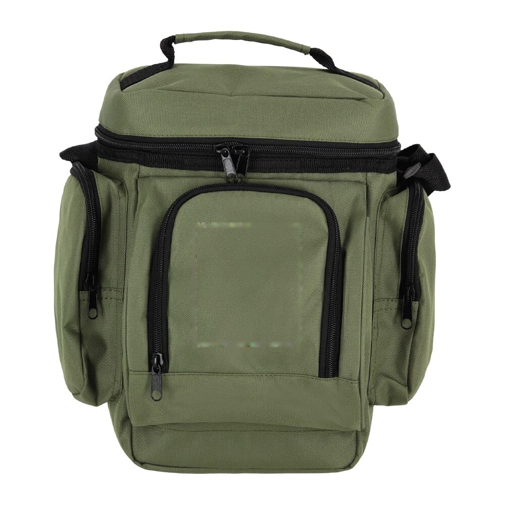 R-PET 600D Lunchkoeler 10L — drukvlak voorzijde