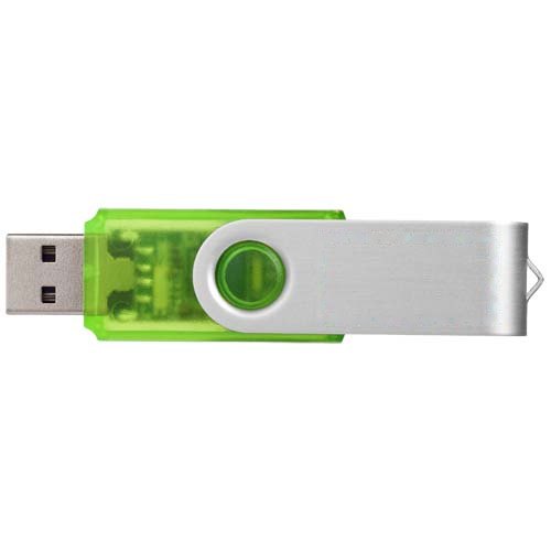 Rotate USB stick transparant — drukvlak voorzijde