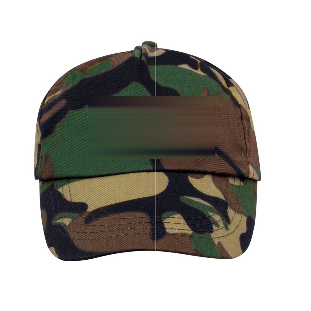 Camouflage Pet Rambo — drukvlak voorkant