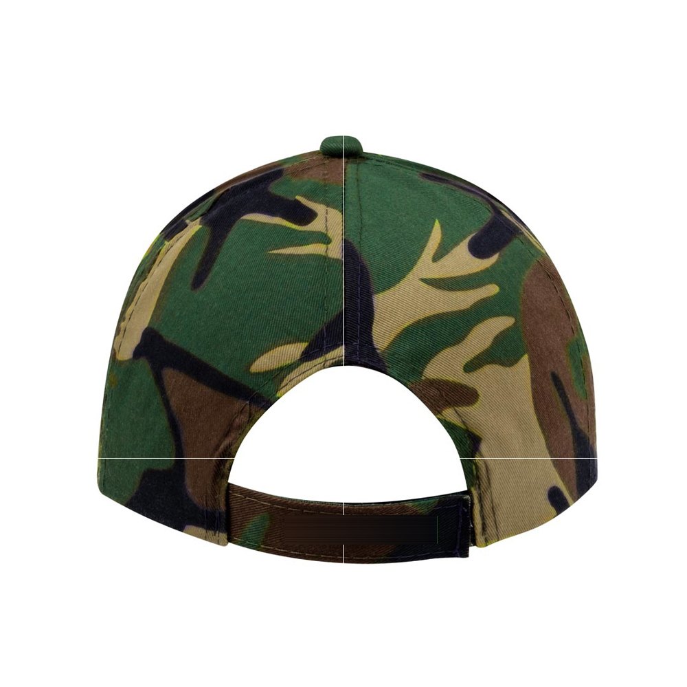 Camouflage Pet Rambo — drukvlak op de sluiting