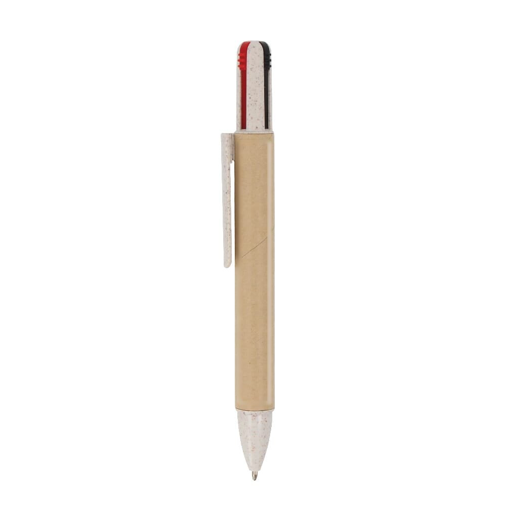 4-kleuren balpenpapier — drukvlak 90 graden van de clip