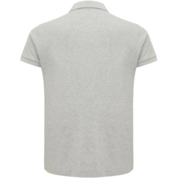 IQONIQ Yosemite dames recycled katoen pique polo — drukvlak artikel achterzijde boven