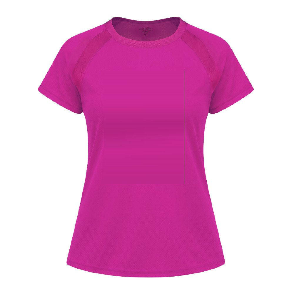 Dames T-Shirt Tecnic Sappor — drukvlak midden voorzijde
