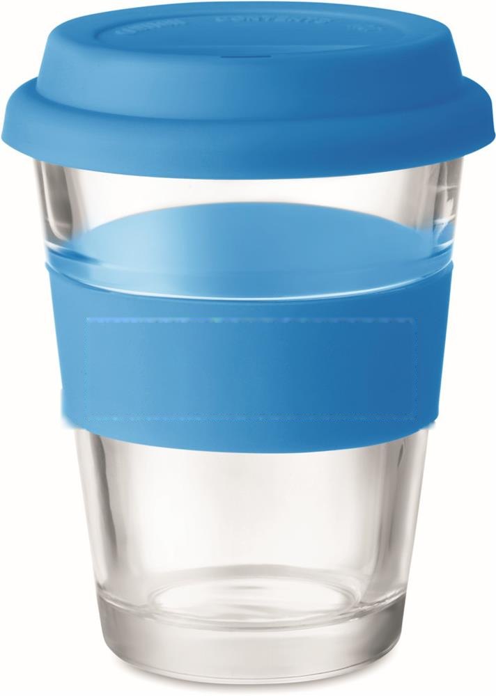ASTOGLASS - Glazen drinkbeker 350 ml — drukvlak band