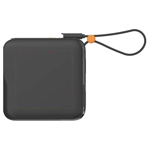 Xtorm TravelPro 3 in 1 reisoplader van 30 W en 10.000 mAh — drukvlak achterzijde