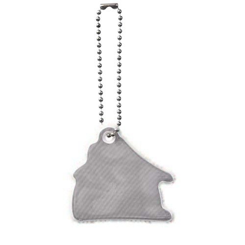 Reflecterende hanger huis — drukvlak voorkant (onder reflecterende laag)