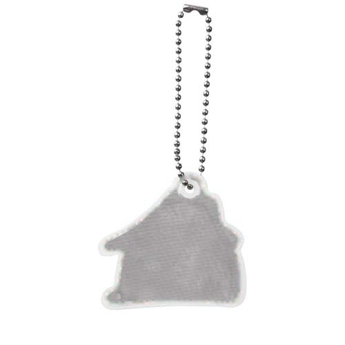 Reflecterende hanger huis — drukvlak achterkant (op reflecterende laag)