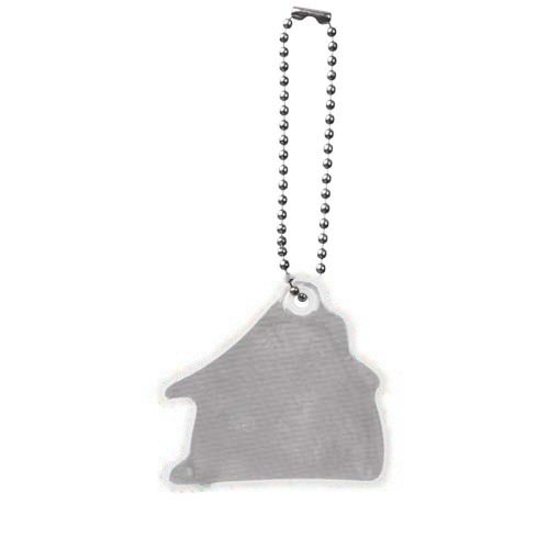 Reflecterende hanger huis — drukvlak achterkant (onder reflecterende laag)