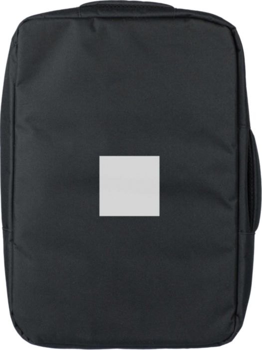 Laptoptas Eulalia | Gerecycled | 12 l — drukvlak voorzijde