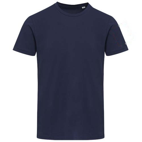 Balfour 200 g/m² unisex OCS organisch T-shirt met korte mouwen — drukvlak linker bicep