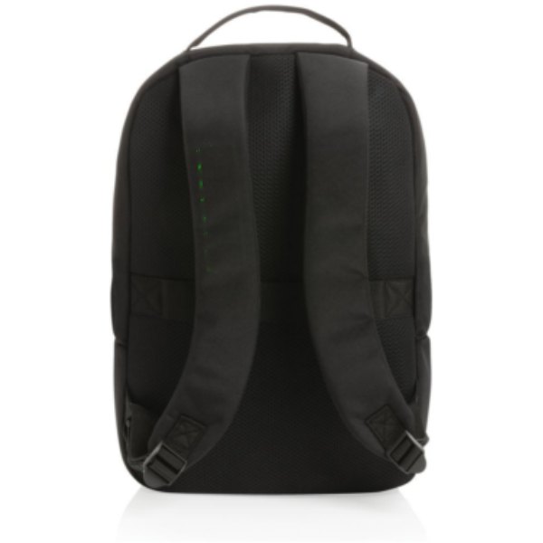 Swiss Peak AWARE™ RPET 15.6" day pack — drukvlak band rechts