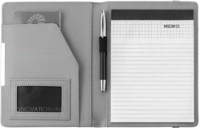 Portfolio Loretta | Kurk | A5 | Elastische bandsluiting — drukvlak binnenzijde