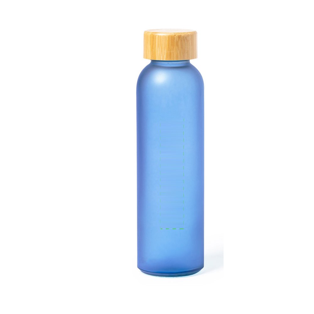 Fles Eskay — drukvlak verticale strook midden
