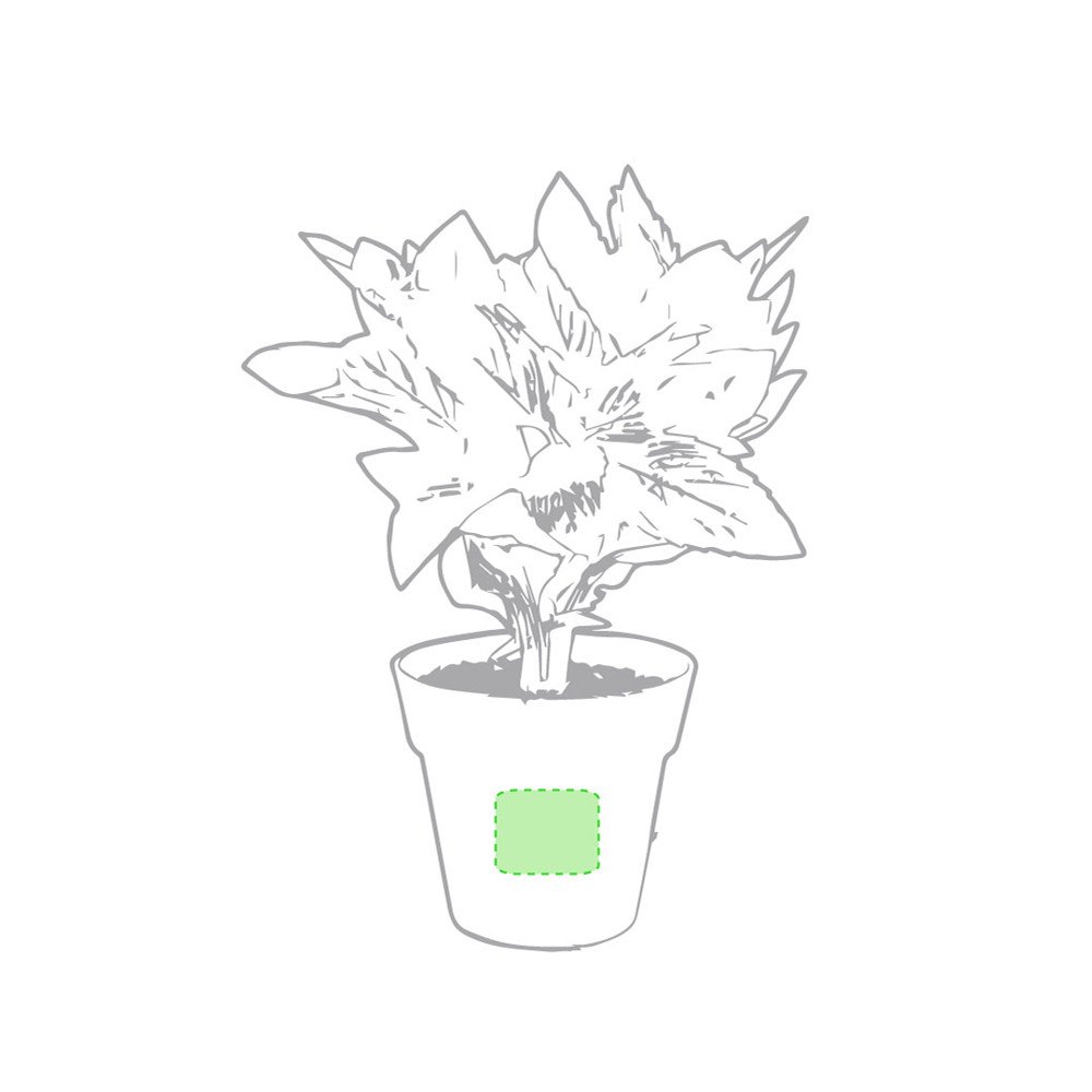 Bloempot Set Nertel — drukvlak bloempot 1
