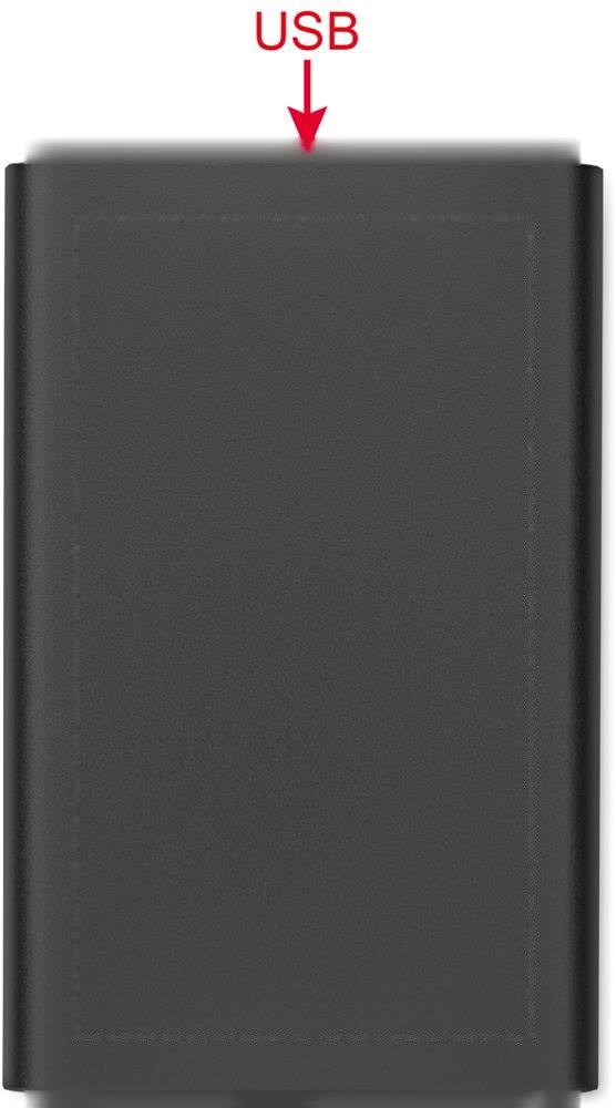 PAWTT - Draadloze oplader powerbank — drukvlak achterzijde