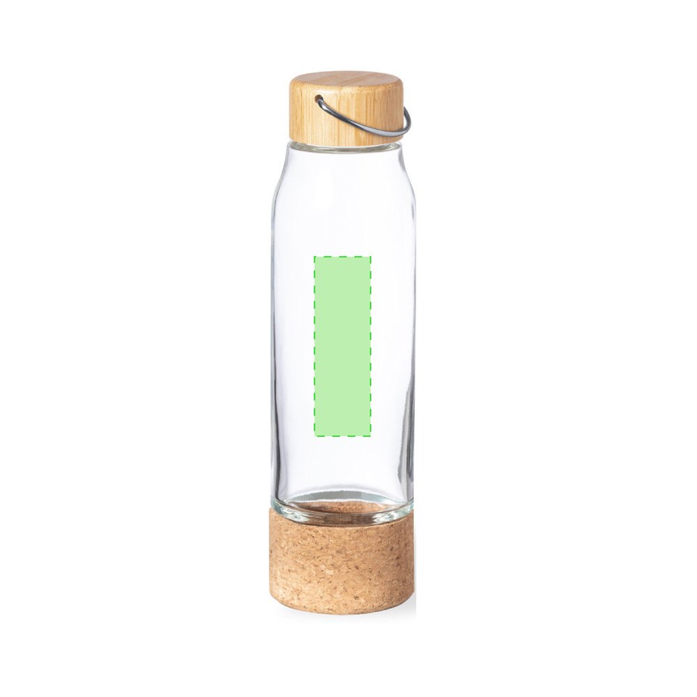 Fles Aderox — drukvlak op de voorkant