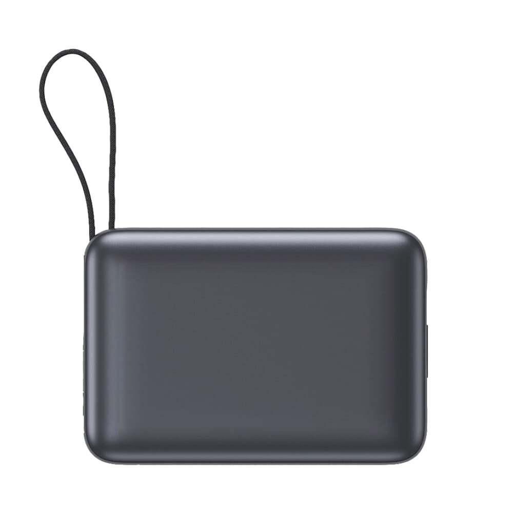 Nova Powerbank 22.5W Power Delivery met ingebouwde kabels 20000 mAh — drukvlak bovenkant