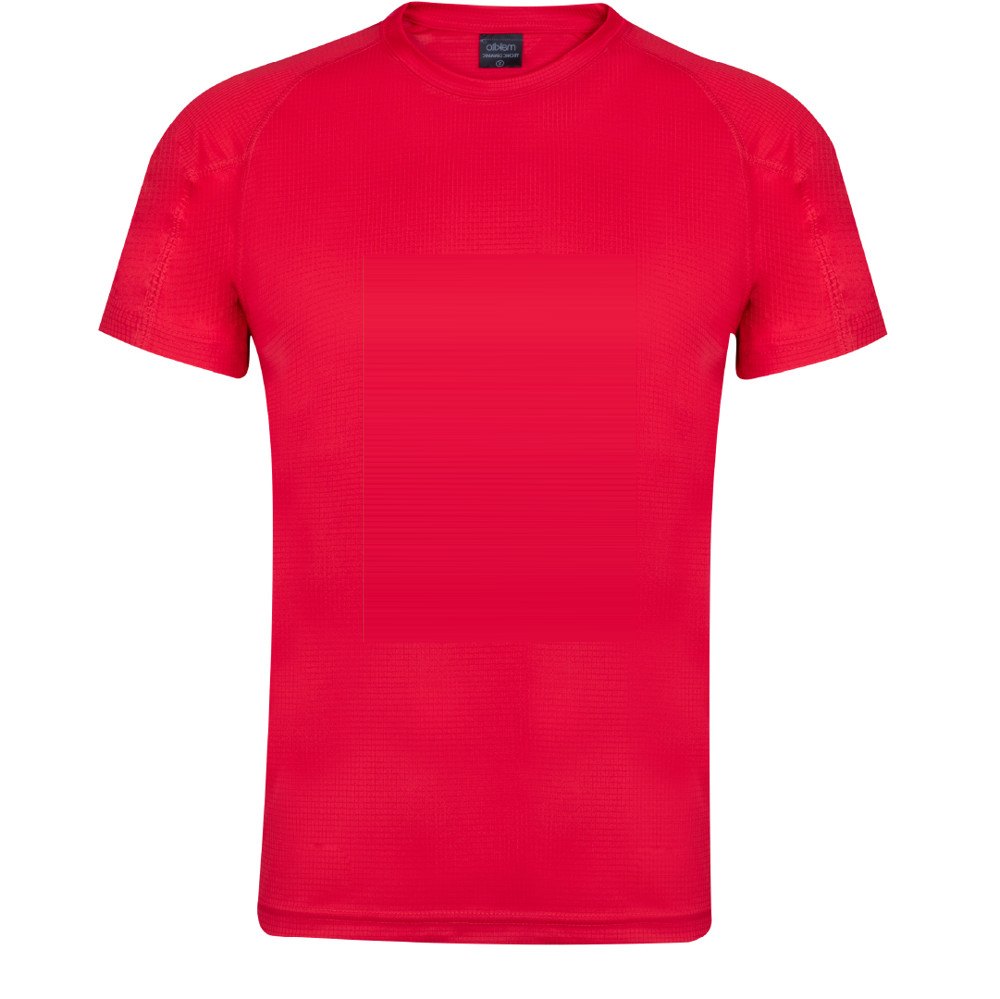 T-Shirt Volwassene Tecnic Dinamic — drukvlak midden op borst