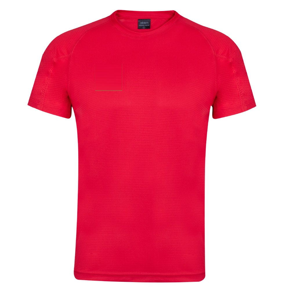 T-Shirt Volwassene Tecnic Dinamic — drukvlak rechterborst