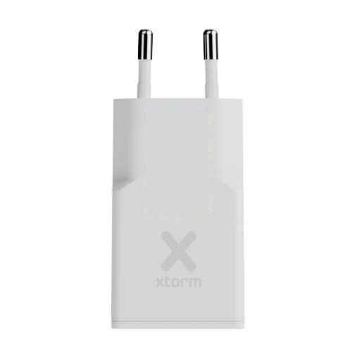 Xtorm XG2SL025 Go2 SlimLine 25 W oplader — drukvlak voorzijde