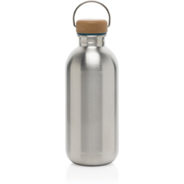 Black+Blum Stalen Water Fles 600ml — drukvlak artikel achterzijde