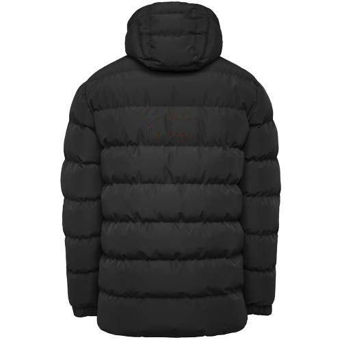 Nepal unisex geïsoleerde parka — drukvlak impact hoog op de achterzijde