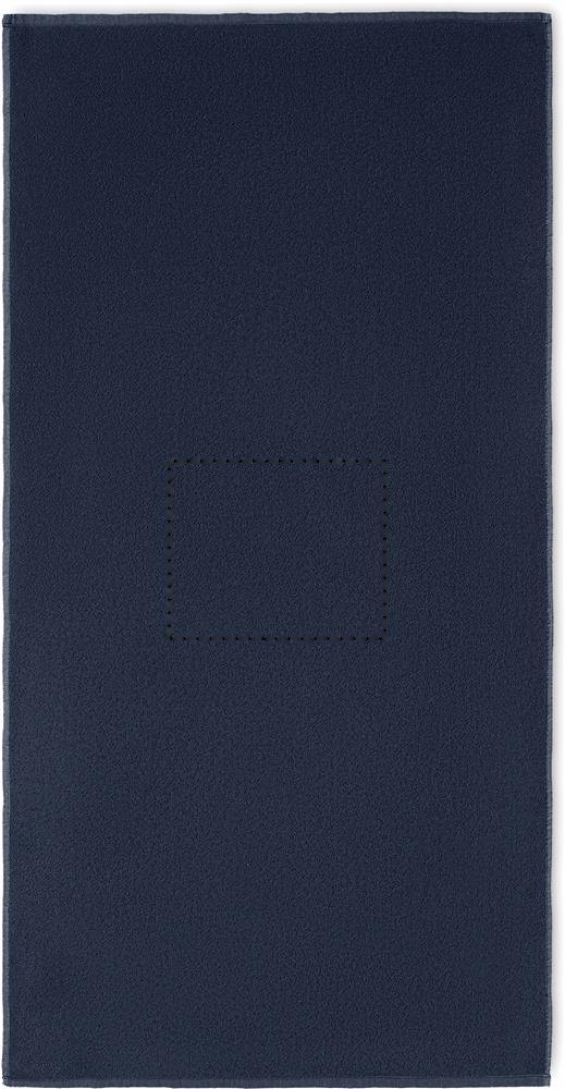 SAND - SEAQUAL® handdoek 70x140cm — drukvlak midden
