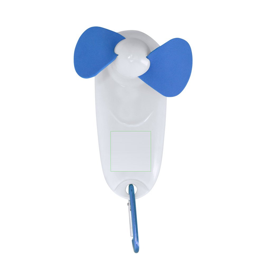 Ventilator Ticsy — drukvlak onderaan de voorkant